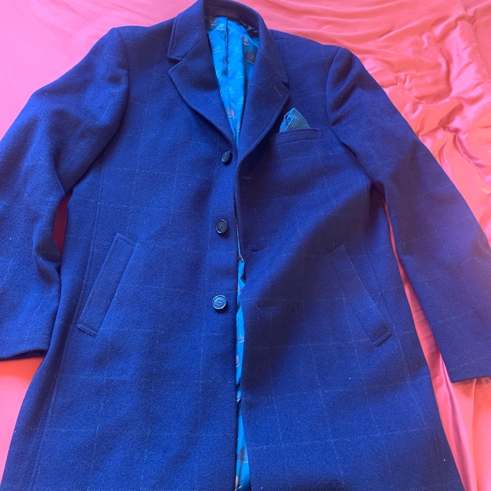 Ted Baker Mens Long Coat Size 40